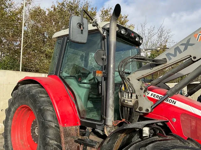 2008 massey ferguson 6455 dyna-6 vierwielaangedreven landbouwtractor - afbeelding 5 van  28