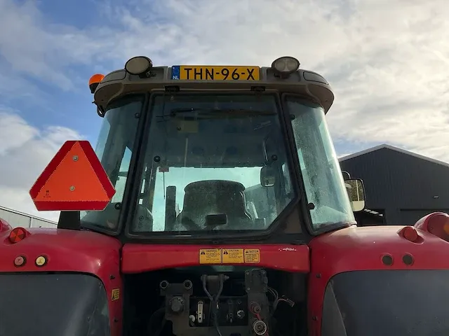 2008 massey ferguson 6455 dyna-6 vierwielaangedreven landbouwtractor - afbeelding 8 van  28