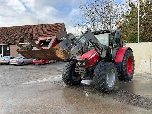 2008 massey ferguson 6455 dyna-6 vierwielaangedreven landbouwtractor - afbeelding 1 van  28