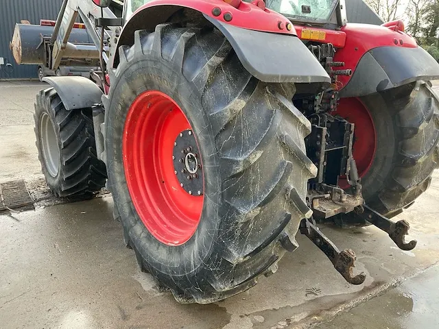 2008 massey ferguson 6455 dyna-6 vierwielaangedreven landbouwtractor - afbeelding 13 van  28