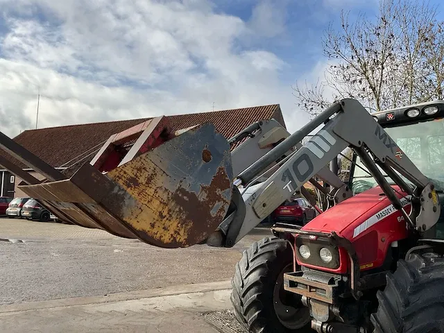 2008 massey ferguson 6455 dyna-6 vierwielaangedreven landbouwtractor - afbeelding 28 van  28