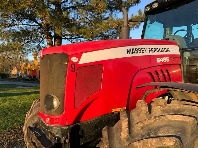 2008 massey ferguson 6485 dyna-6 vierwielaangedreven landbouwtractor - afbeelding 4 van  37