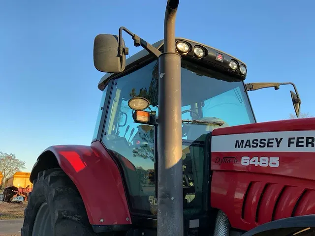 2008 massey ferguson 6485 dyna-6 vierwielaangedreven landbouwtractor - afbeelding 9 van  37