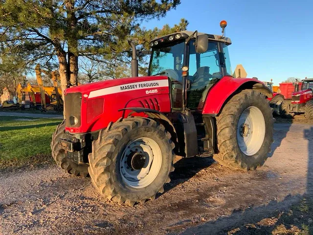 2008 massey ferguson 6485 dyna-6 vierwielaangedreven landbouwtractor - afbeelding 1 van  37