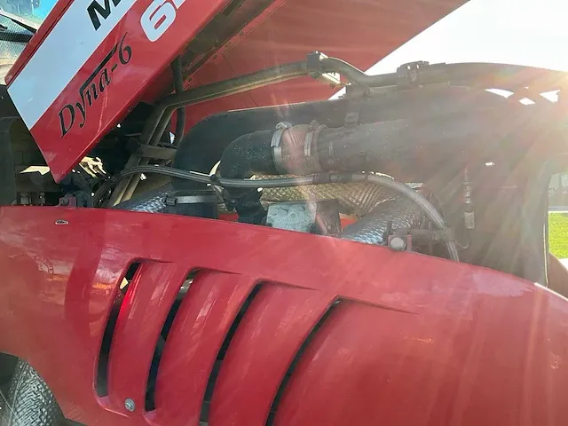 2008 massey ferguson 6490 dyna-6 vierwielaangedreven landbouwtractor - afbeelding 10 van  33