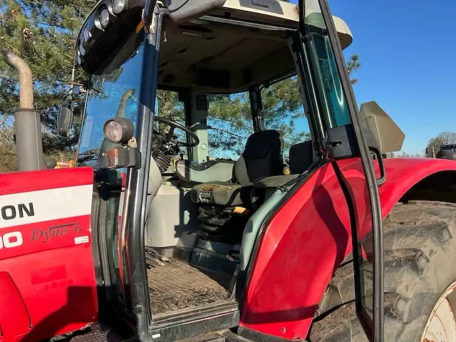 2008 massey ferguson 6490 dyna-6 vierwielaangedreven landbouwtractor - afbeelding 14 van  33