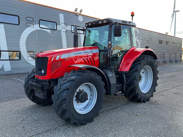 2008 massey ferguson 7480 dyna-vt vierwielaangedreven landbouwtractor t-68-djg - afbeelding 1 van  38