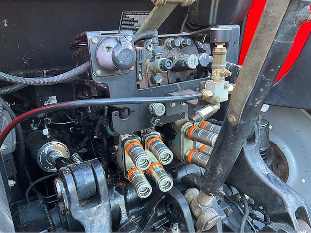 2008 massey ferguson 7480 dyna-vt vierwielaangedreven landbouwtractor t-68-djg - afbeelding 15 van  38