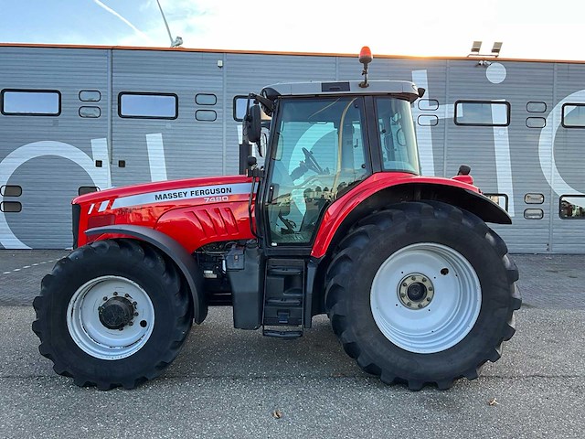 2008 massey ferguson 7480 dyna-vt vierwielaangedreven landbouwtractor t-68-djg - afbeelding 12 van  38