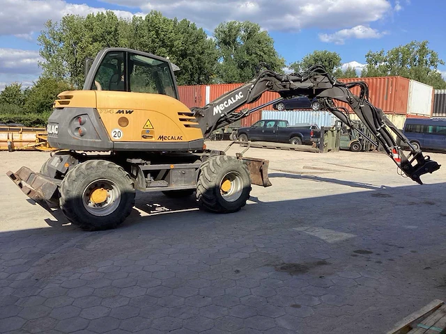 2008 mecalac 714mw mobiele kraan - afbeelding 17 van  20