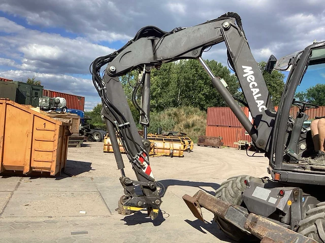 2008 mecalac 714mw mobiele kraan - afbeelding 18 van  20