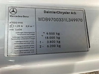 2008 mercedes-benz atego 916 bluetec5 vrachtwagen - afbeelding 14 van  21