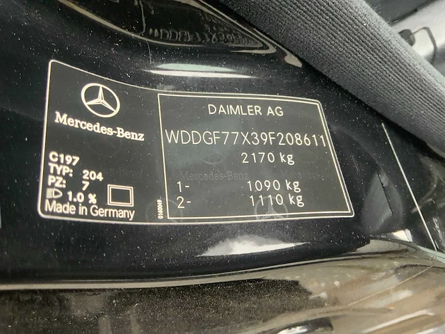 2008 mercedes-benz c-klasse c63 amg personenauto - afbeelding 41 van  41