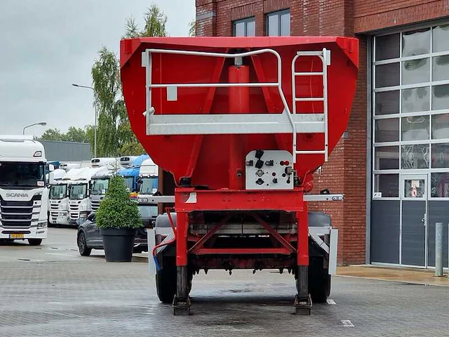 2008 mol k85f/20t/37al/1 oplegger met kipper - afbeelding 2 van  25