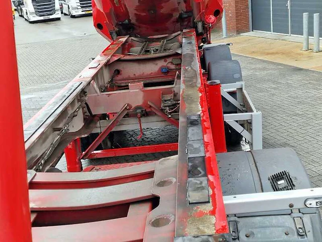 2008 mol k85f/20t/37al/1 oplegger met kipper - afbeelding 8 van  25