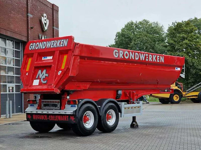 2008 mol k85f/20t/37al/1 oplegger met kipper - afbeelding 20 van  25