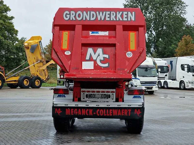 2008 mol k85f/20t/37al/1 oplegger met kipper - afbeelding 25 van  25