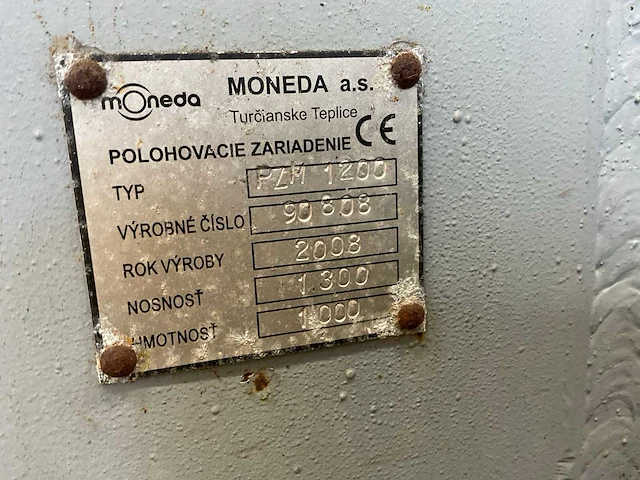 2008 moneda pzm 1200 lasmanipulator - afbeelding 6 van  7