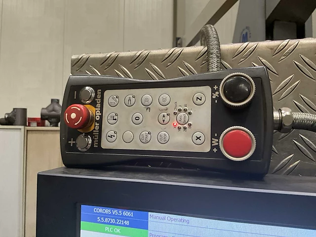 2008 müller rb 650 / 1200 / 6 7-assige plasma pijpprofielsnijmachine - afbeelding 12 van  26