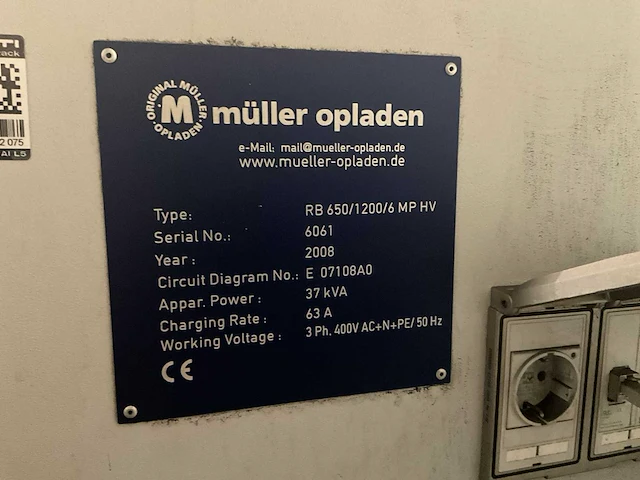 2008 müller rb 650 / 1200 / 6 7-assige plasma pijpprofielsnijmachine - afbeelding 16 van  26