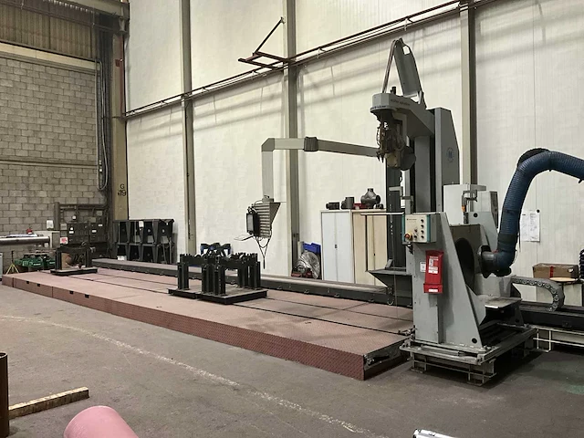 2008 müller rb 650 / 1200 / 6 7-assige plasma pijpprofielsnijmachine - afbeelding 1 van  26