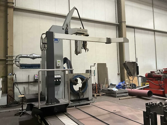 2008 müller rb 650 / 1200 / 6 7-assige plasma pijpprofielsnijmachine - afbeelding 3 van  26