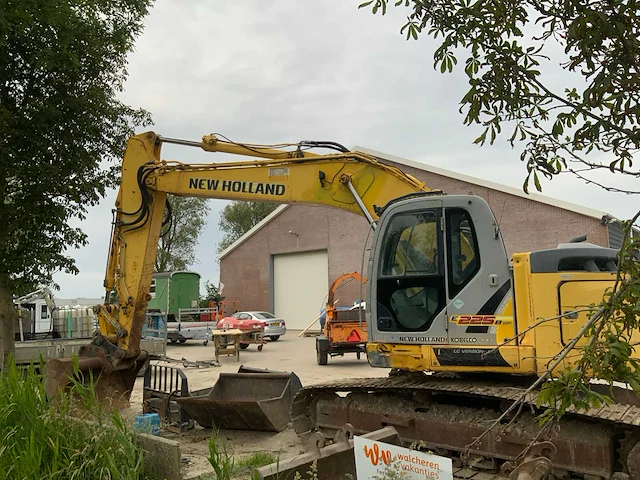 2008 new holland / kobelco e225bsr rupsgraafmachine - afbeelding 3 van  20