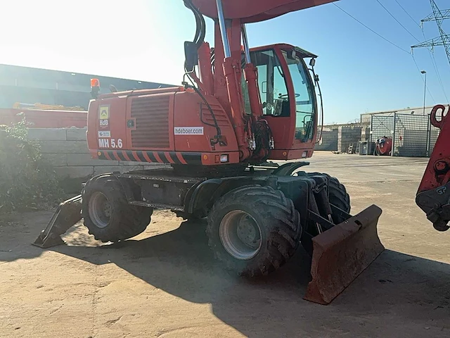 2008 new holland mh 5.6 banden graafmachine - afbeelding 12 van  43