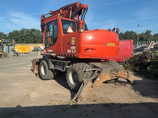 2008 new holland mh 5.6 banden graafmachine - afbeelding 40 van  43
