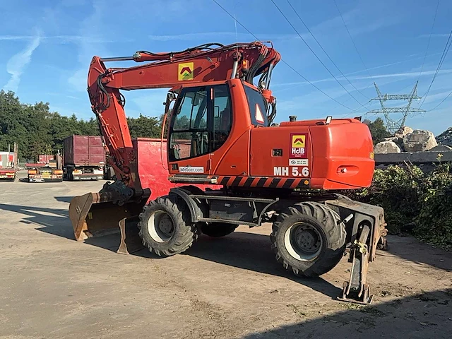 2008 new holland mh 5.6 banden graafmachine - afbeelding 41 van  43