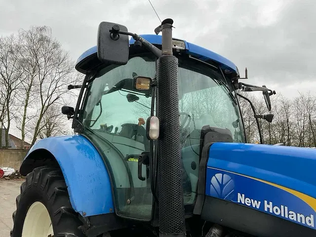 2008 new holland t6070 vierwielaangedreven landbouwtractor - afbeelding 6 van  34