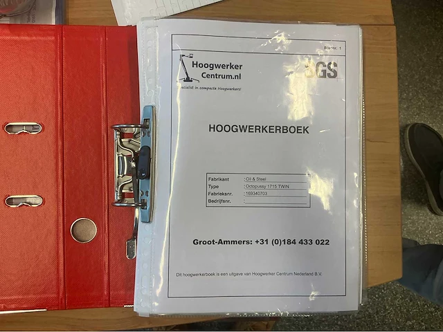 2008 oil & steel octopussy 1715 twin hoogwerker - afbeelding 46 van  50