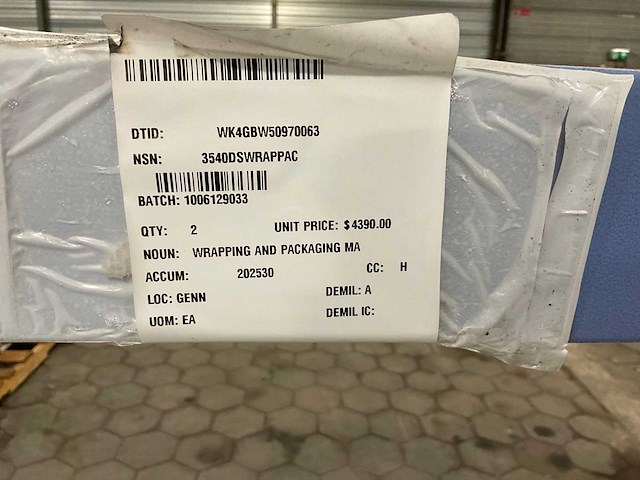 2008 orgapack or-m 525 omsnoeringsmachine - afbeelding 7 van  7