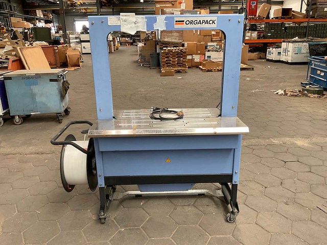 2008 orgapack or-m 525 omsnoeringsmachine - afbeelding 5 van  7