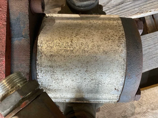 2008 pagani mec4000 hlf mestvacuümpomp, hydraulisch aangedreven - afbeelding 4 van  5