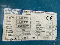 2008 pfaff 040012520 hooghef palletwagen - afbeelding 9 van  9