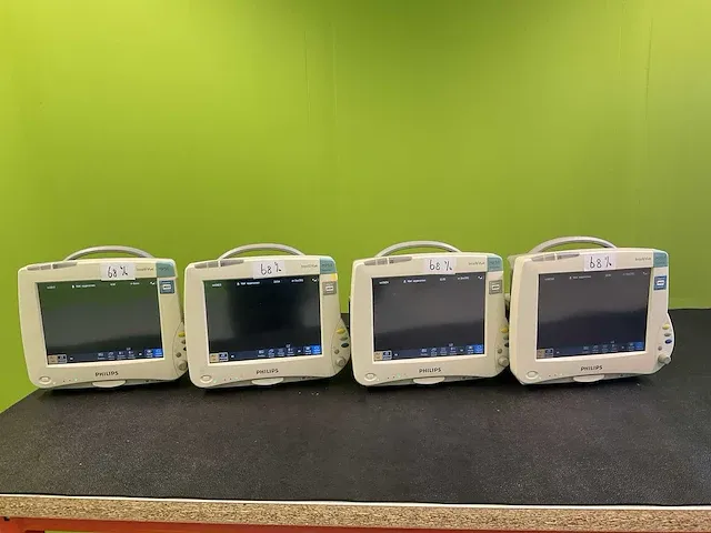 2008 philips intellivue mp50 patiëntmonitor (4x) - afbeelding 1 van  13