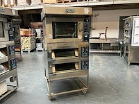 2008 polin forno wind 6040/5 broodoven