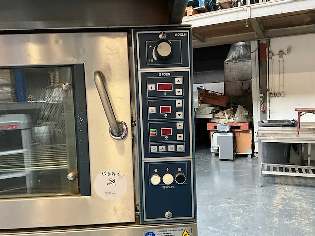 2008 polin forno wind 6040/5 broodoven - afbeelding 6 van  10