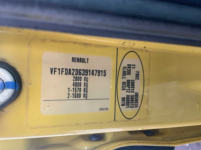 2008 renault master dci100 bedrijfswagen - afbeelding 31 van  37