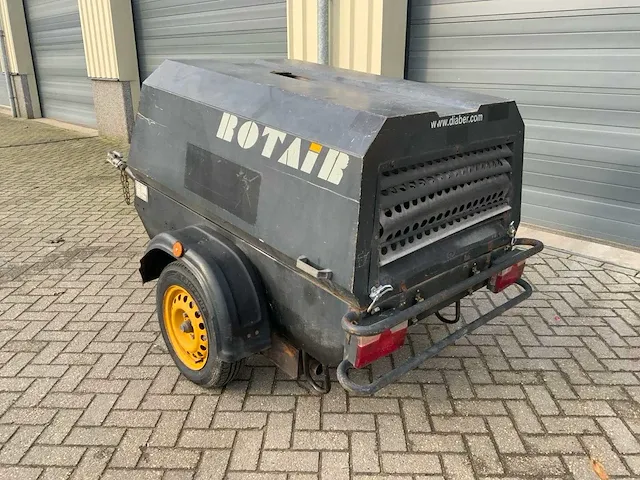 2008 rotair mdvn 36ap luchtcompressor aanhangwagen - afbeelding 7 van  13