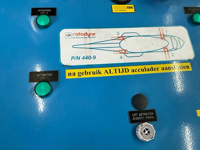 2008 rotodyne 440-9a nh90 helicopter lift systeem - afbeelding 14 van  17