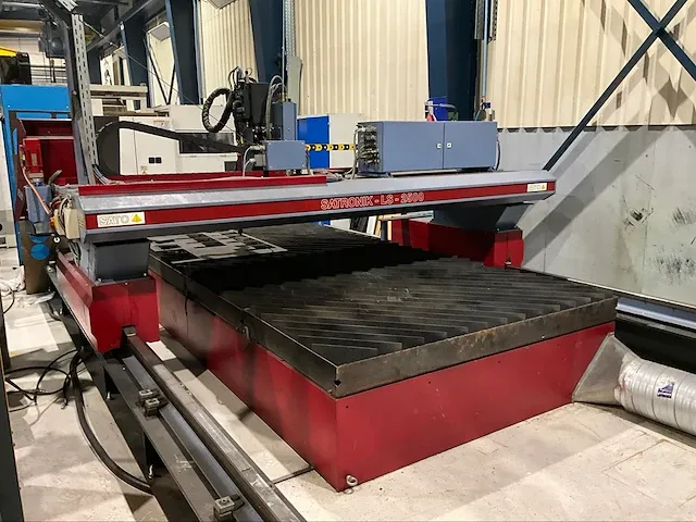 2008 sato satronik ls-2500 plasmasnijmachine - afbeelding 12 van  27