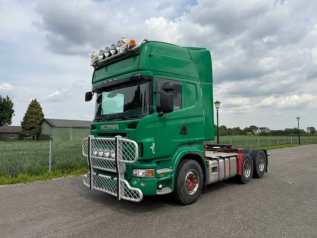2008 scania 560 6x2 vrachtwagen - afbeelding 1 van  48