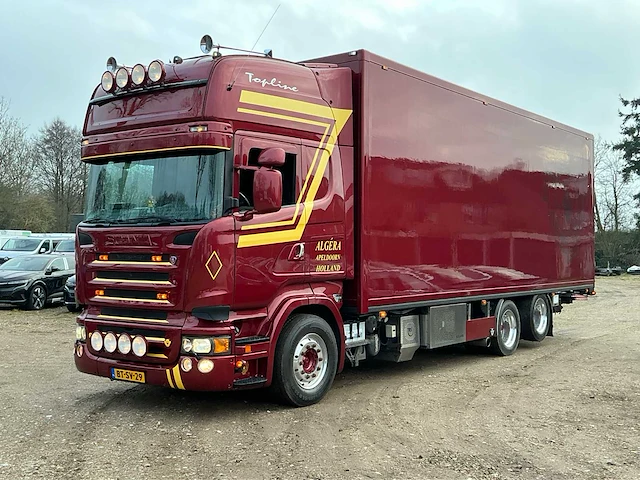 2008 scania r500b 6x2 v8 vrachtwagen geconditioneerd - afbeelding 1 van  46