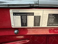 2008 scania r500b 6x2 v8 vrachtwagen geconditioneerd - afbeelding 32 van  46