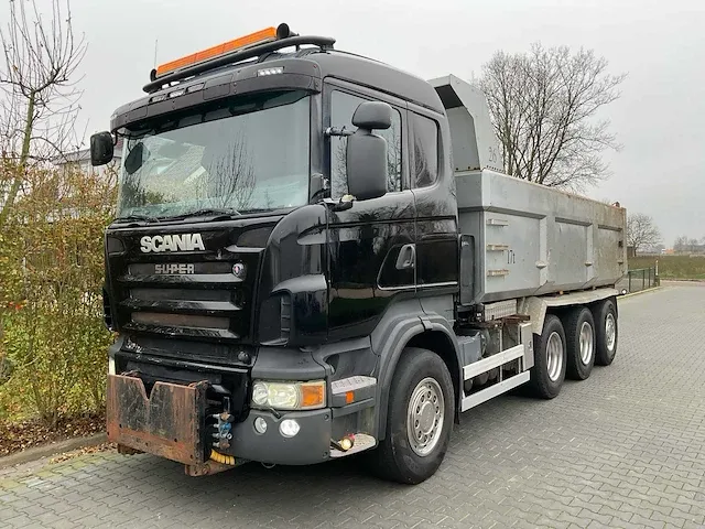 2008 scania r500lb8x4 vrachtwagen/kieper - afbeelding 1 van  55
