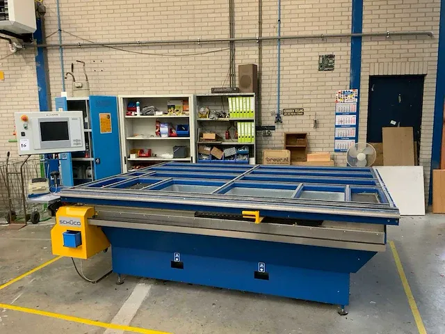 2008 schüco fpm 250 av beslag montage tafel - afbeelding 1 van  7