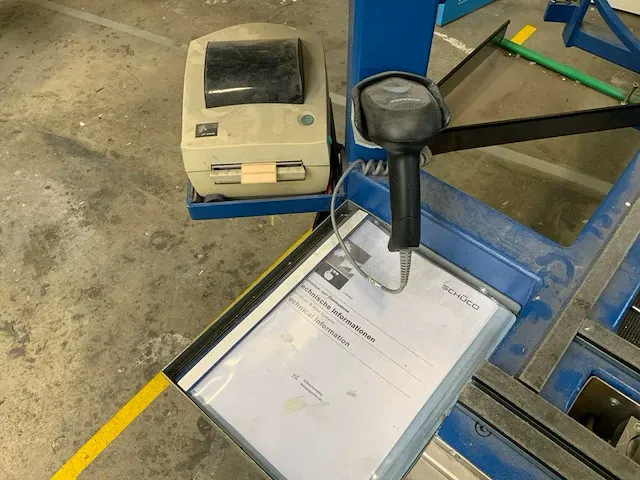 2008 schüco fpm 250 av beslag montage tafel - afbeelding 4 van  7