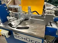 2008 schüco pgz+ glaslatprofiel afkortcirkelzaagmachine - afbeelding 10 van  32